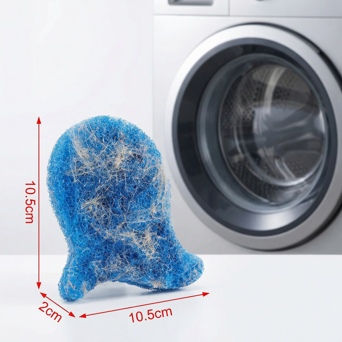 Washing Machine Pet Hair Remover – Sticky Lint Catcher for Dog & Cat Hair