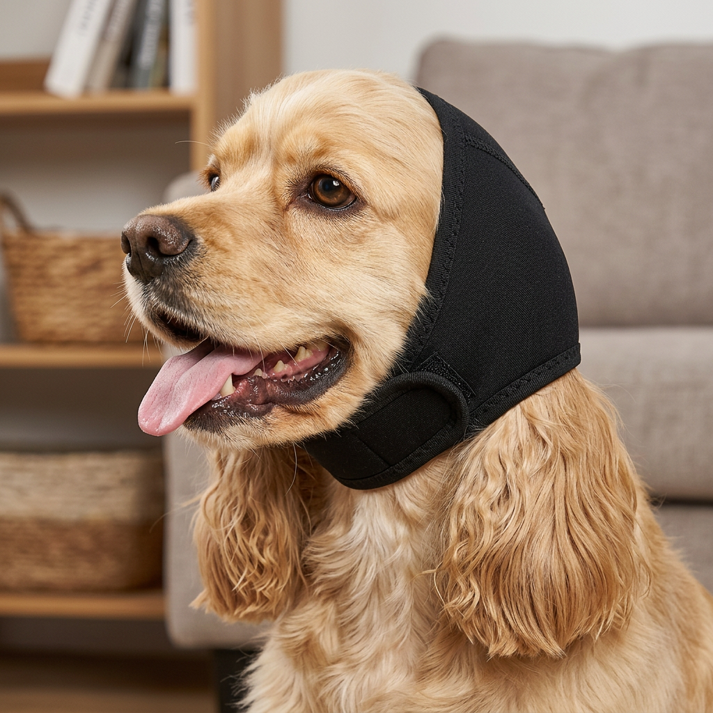 Protection Dog Ear Muffs Noise-Reducing & Anxiety-Calming Ear Cover