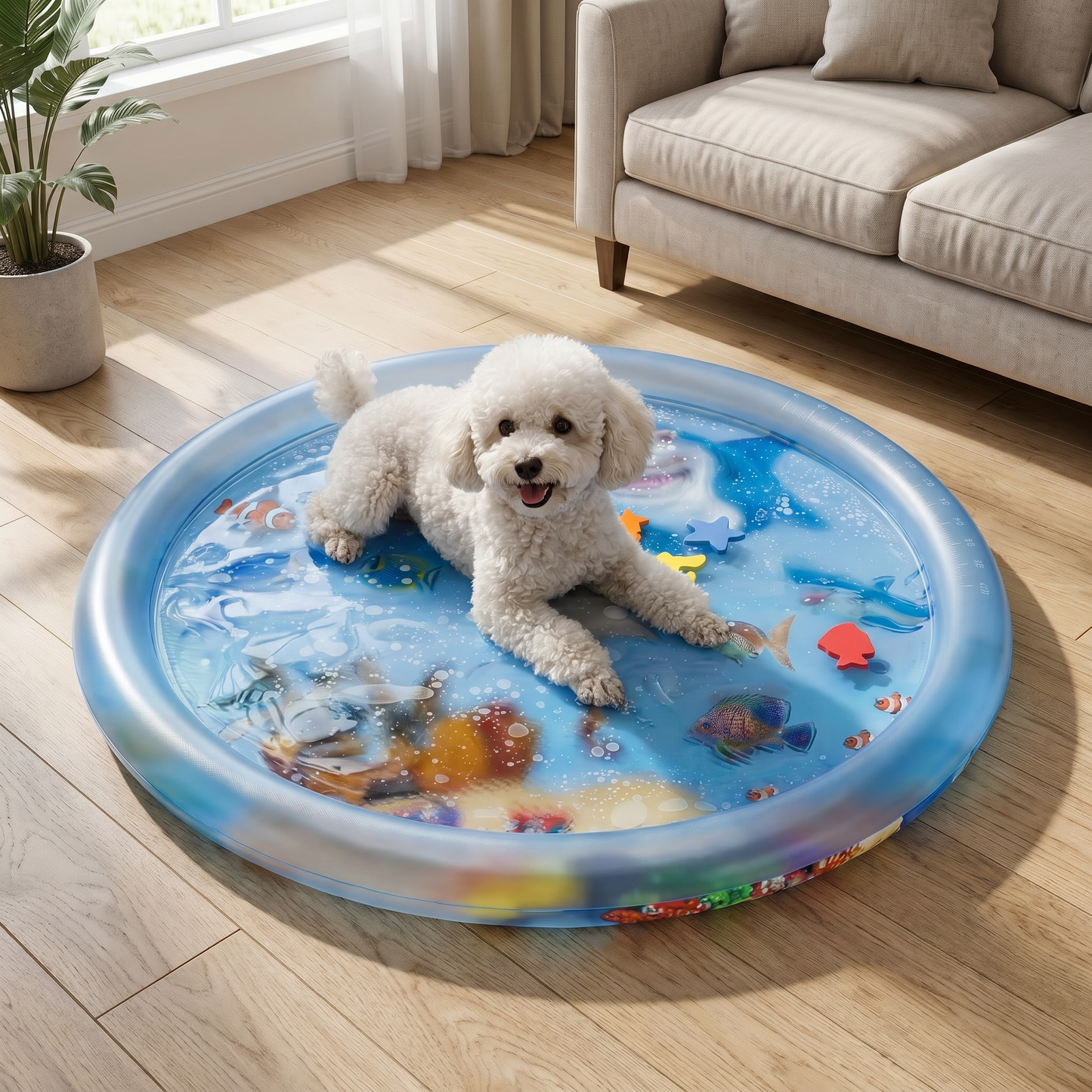 Interactive Cooling Waterbed for Dogs 2.0