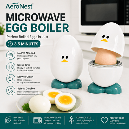 EggEase™ Microwave Egg Cooker