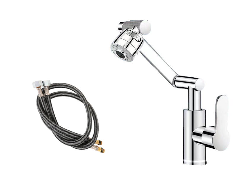 ⏳🔥LIMITED-TIME 50% OFF! 🚰 360° Rotating Mechanical Arm Faucet – Flexible, Modern & Easy to Use ✨