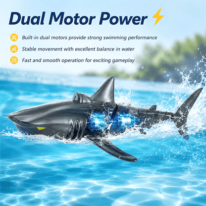 Remote Control Shark Toy – Realistic RC Shark for Pools, Bath & Water Play