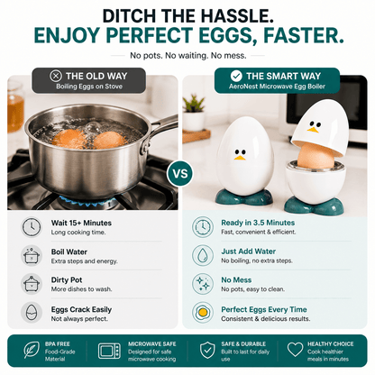 EggEase™ Microwave Egg Cooker