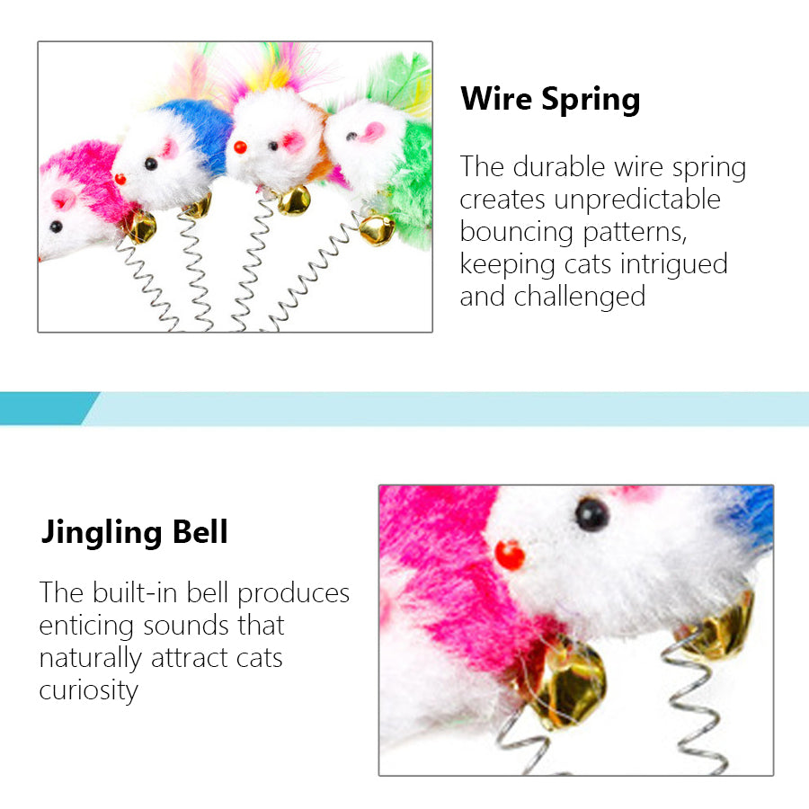 Swinging Mouse Cat Toy