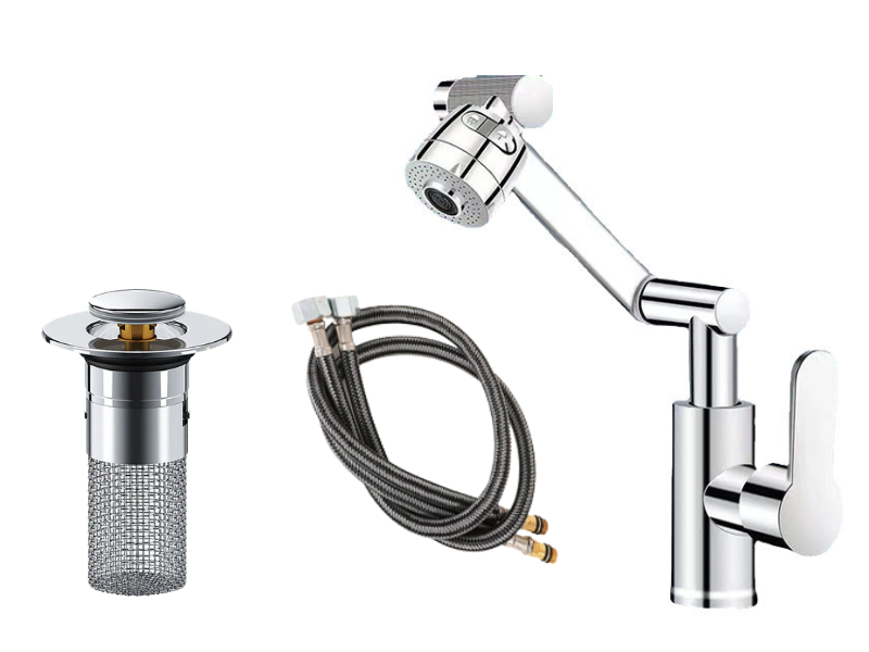 ⏳🔥LIMITED-TIME 50% OFF! 🚰 360° Rotating Mechanical Arm Faucet – Flexible, Modern & Easy to Use ✨