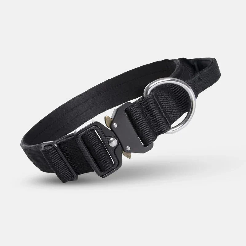 Tactical Dog Collar with Handle – GripMaster