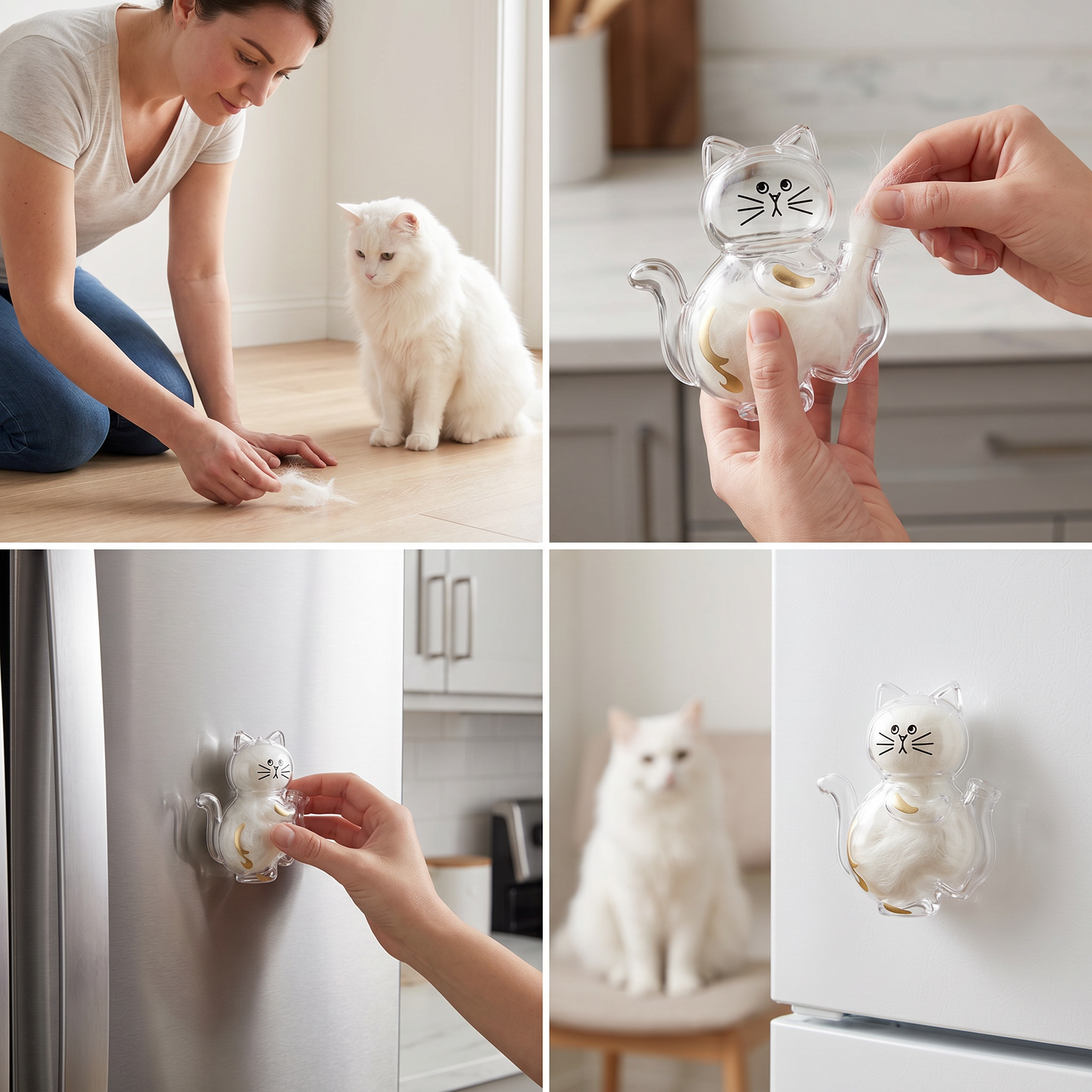 Whisker Keepsake Cat Magnet – Fur & Whisker Memory Display