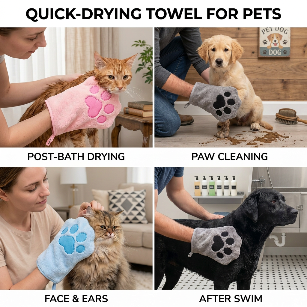 Quick-Drying Towel for Pets