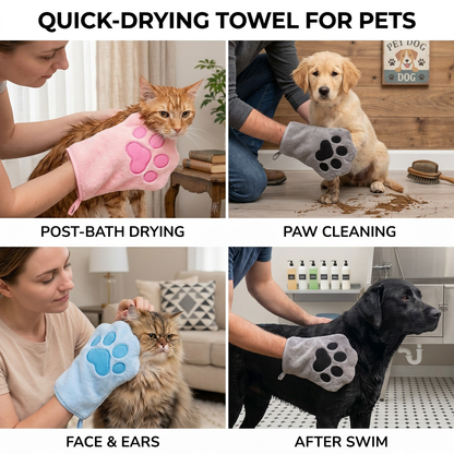 Quick-Drying Towel for Pets