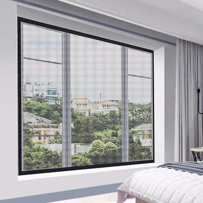 ⏳ Limited-time Special Price:£ 7.99！！ ✨FlyFree™ 3-Second Fit Window Mesh 🌬️ Ultra-fine 1.0mm mesh 🦟 Blocks virtually all bugs ✅ Breathable & invisible 🏡 Trusted by thousands of UK homes for a bug-free summer!