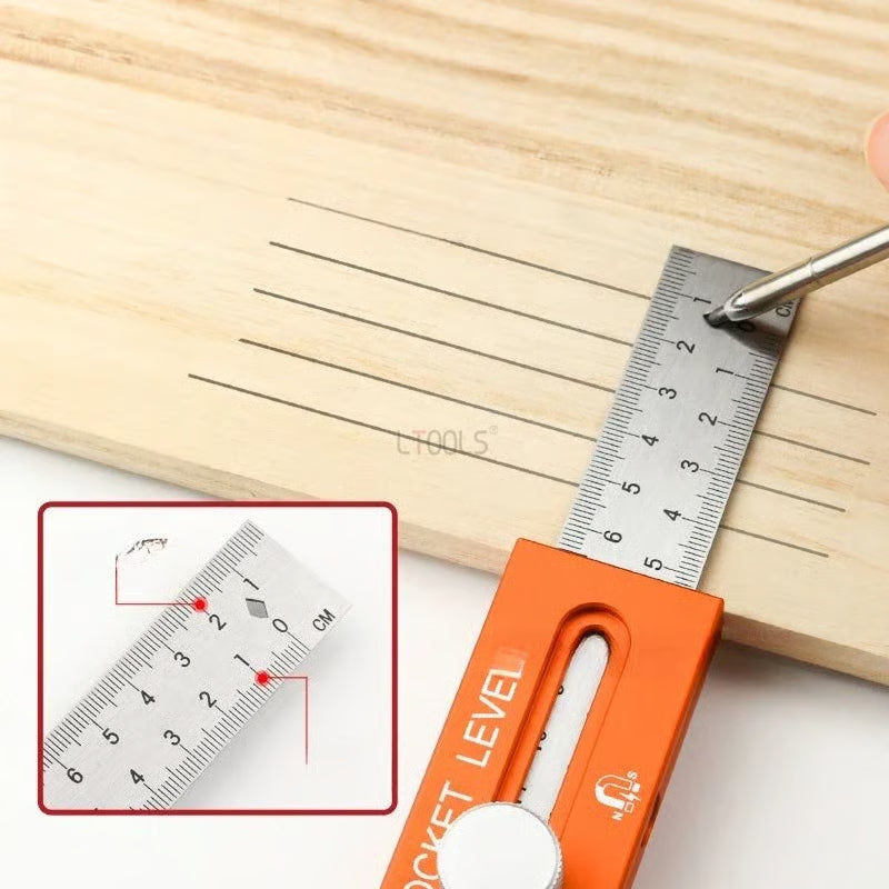 ⏳LIMITED TIME: 50% OFF! 📏Multifunctional marking level ruler🚗Delivered within five working days🔥