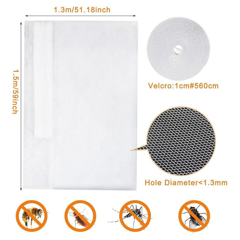 ⏳ Limited-time Special Price:£ 7.99！！ ✨FlyFree™ 3-Second Fit Window Mesh 🌬️ Ultra-fine 1.0mm mesh 🦟 Blocks virtually all bugs ✅ Breathable & invisible 🏡 Trusted by thousands of UK homes for a bug-free summer!