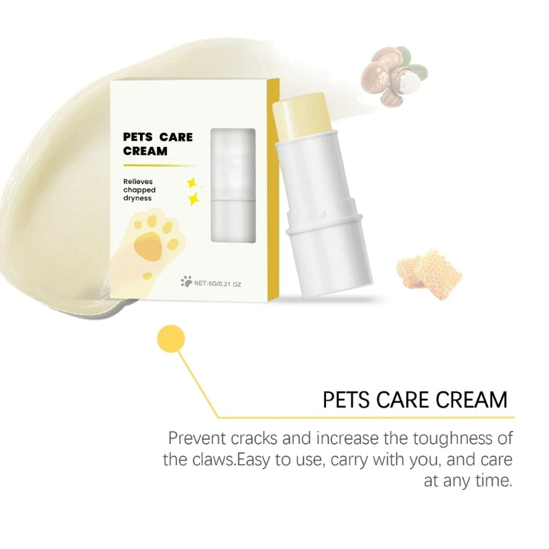 Nourishing and protective ointment stick for paws and nose