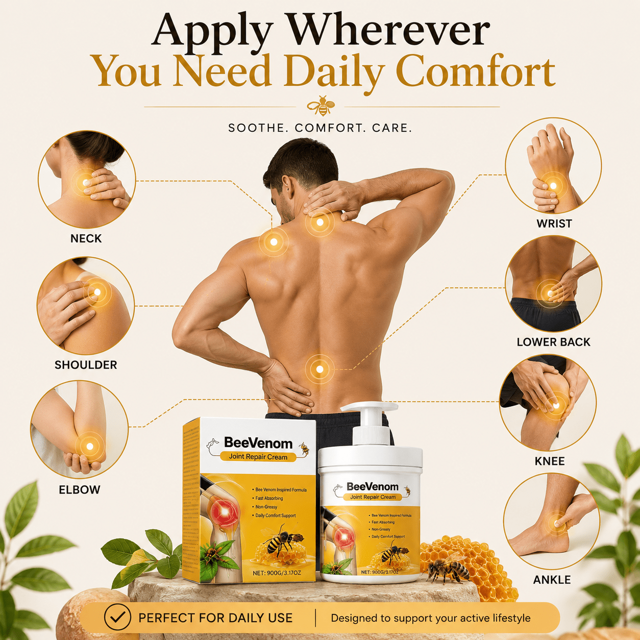 Bee Venom Ointment 100g Joint Repair Cream