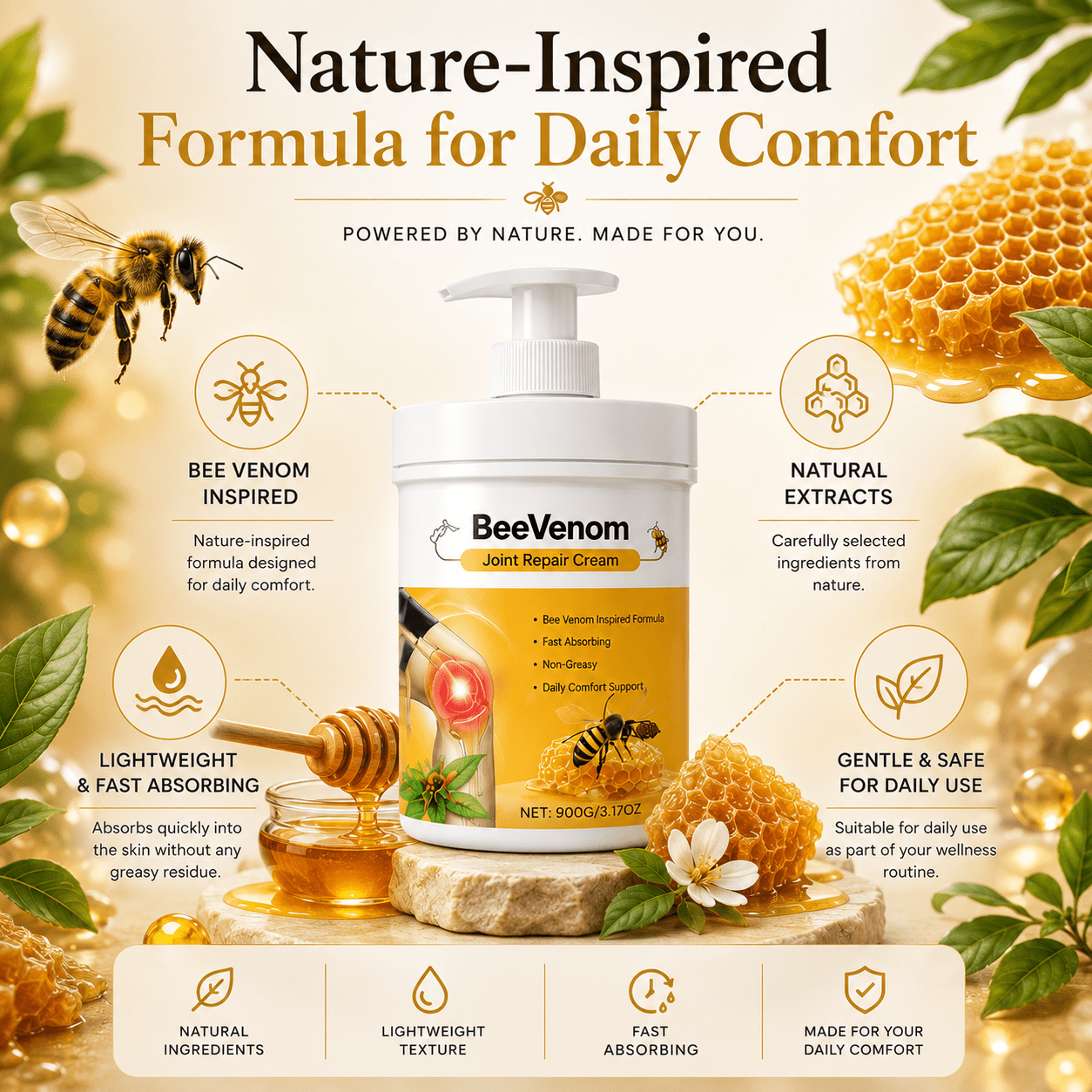 Bee Venom Ointment 100g Joint Repair Cream