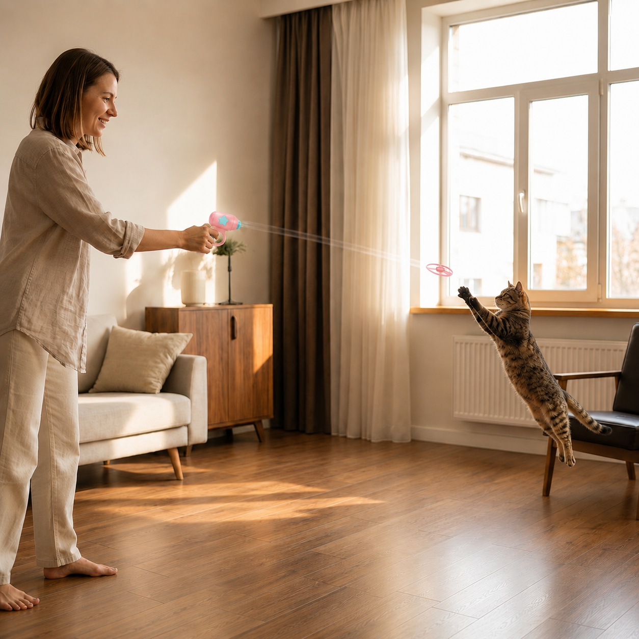 Pet Flying Disc Launcher