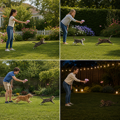 Pet Flying Disc Launcher