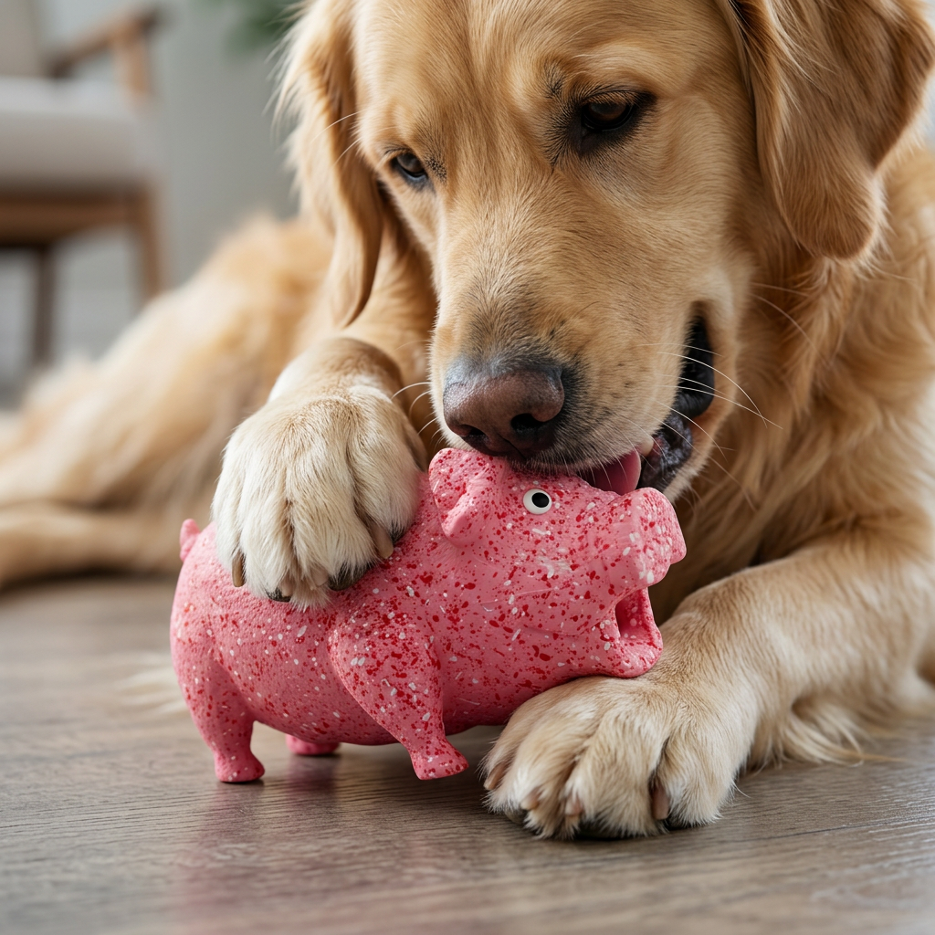 Durable Funny Sound Animal Dog Toy – Durable Latex Squeaky Chew Toy