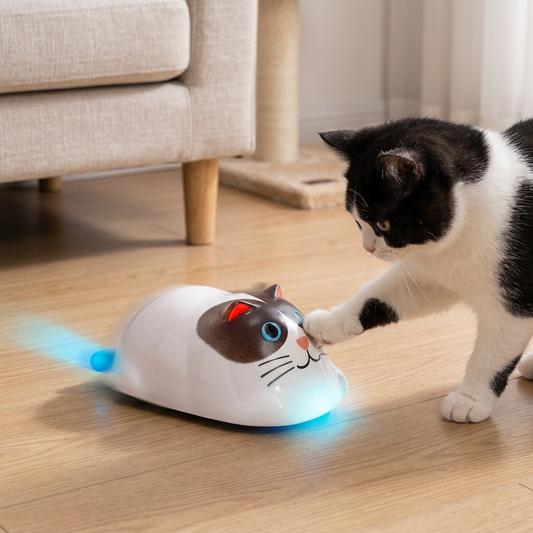 Touch-Activated Smart Cat Robot Toy