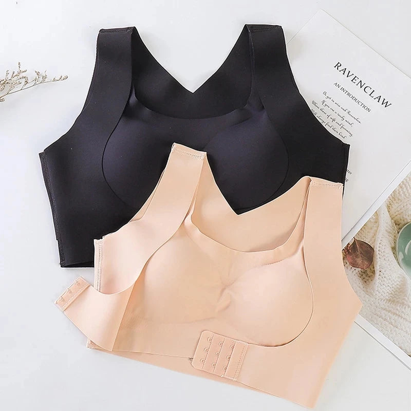 Posture Corrector Bra Seamless Push Up Shockproof Women