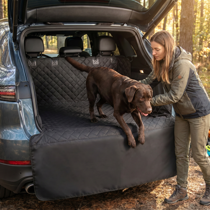 Waterproof SUV Dog Cargo Liner with Bumper Flap