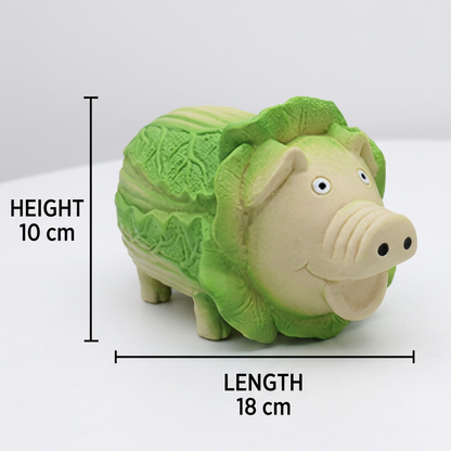 Durable Squeaky Latex Farm Animal Dog Toy