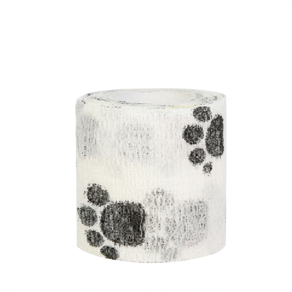 Self-Adhesive Pet Bandage Wrap for Hot Pavement & Snow Protection