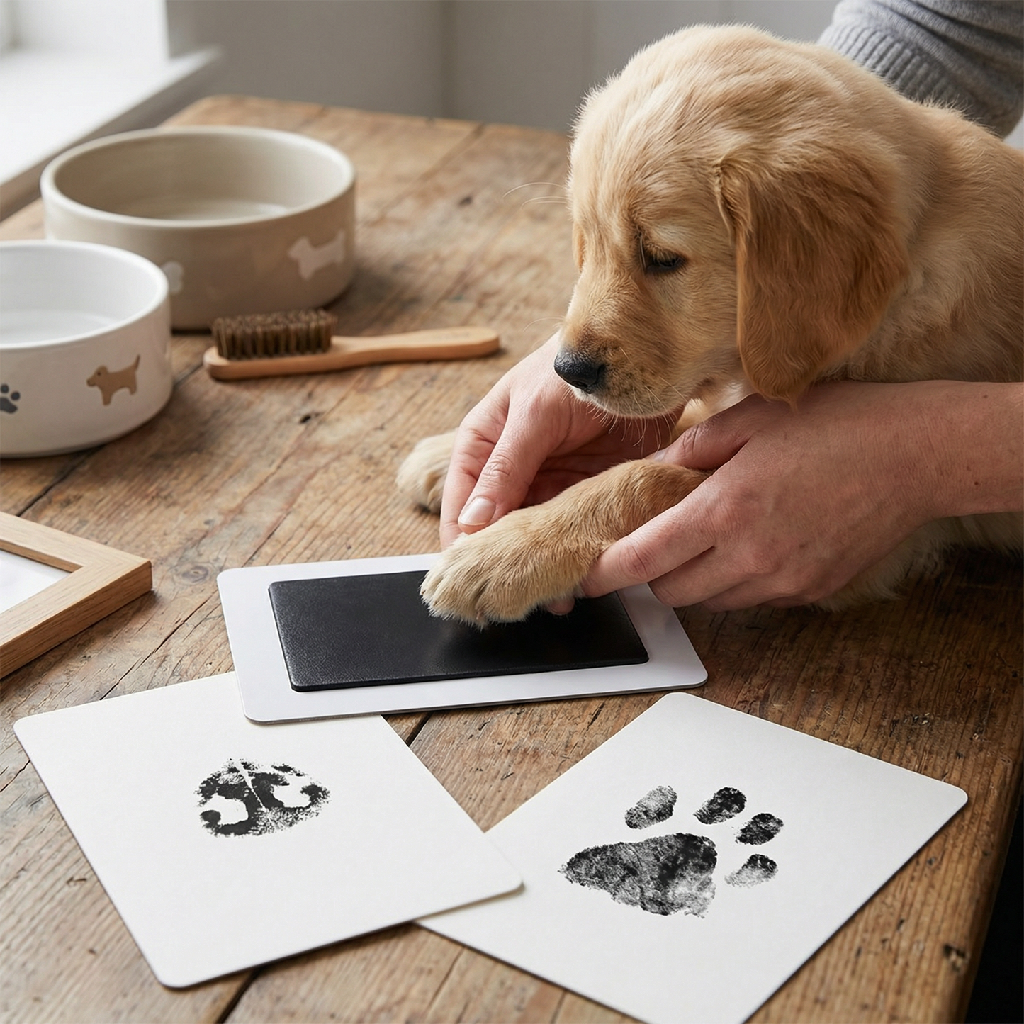 Pet Paw & Nose Print Kit – DIY Keepsake for Dogs