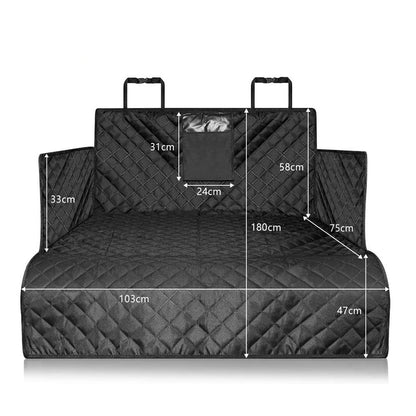 Dog boot seat pad for SUVs and larger vehicles