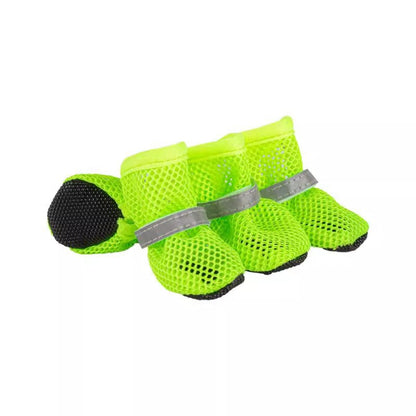 Breathable Mesh Dog Shoes for Hot Days – Soft Sole for Small & Large Dogs