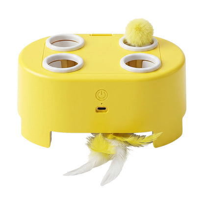 Automatic Feather Chase Toy for Cats