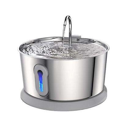 Smart Antibacterial Stainless Steel Pet Water Fountain – 4L Ultra-Quiet for Improved Pet Hydration & Health