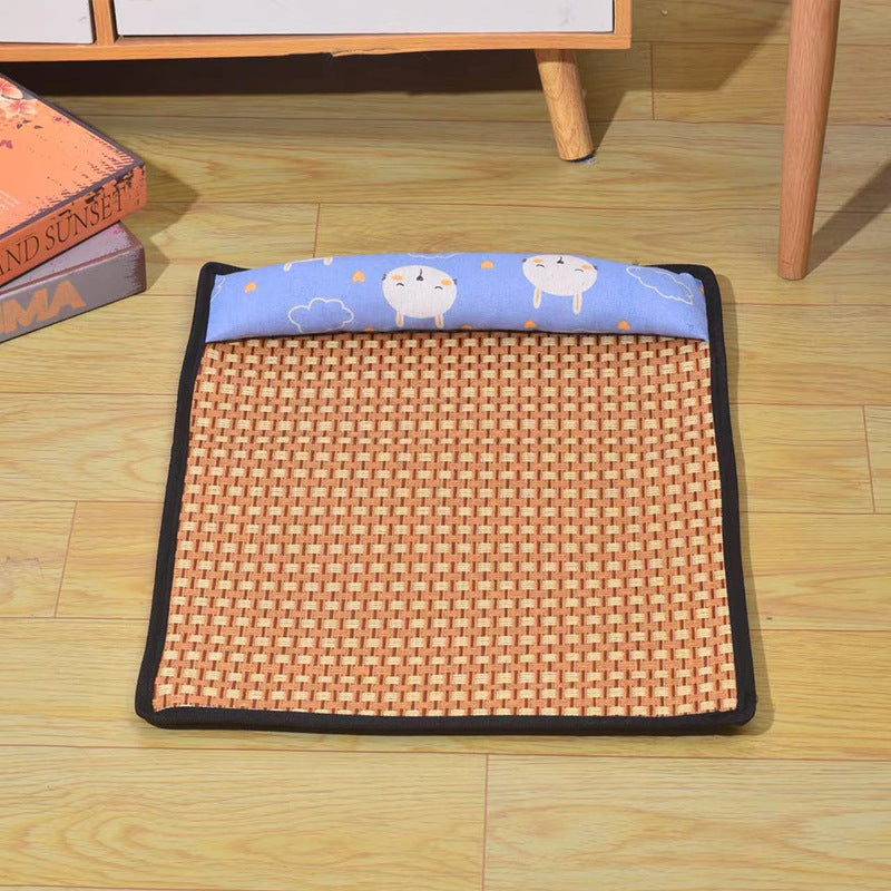 Breathable Rattan Dog Cooling Mat