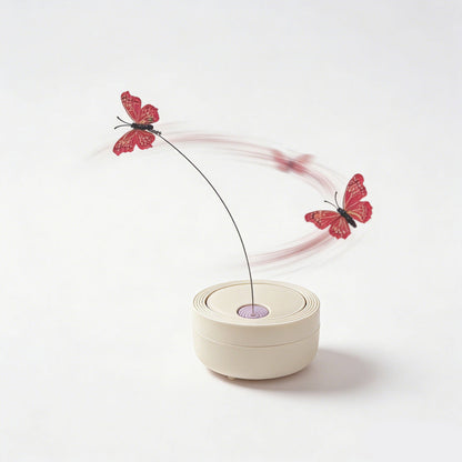 Interactive Butterfly Spinner Cat Toy