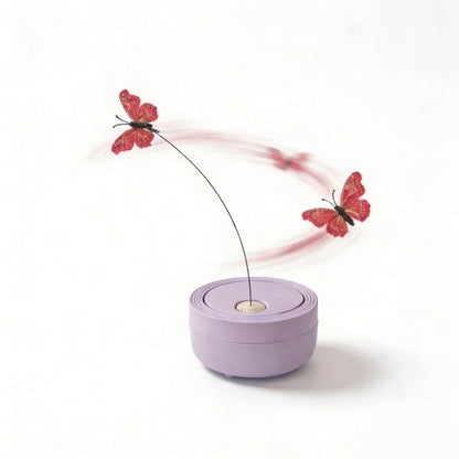Interactive Butterfly Spinner Cat Toy