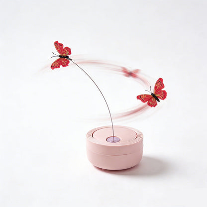Interactive Butterfly Spinner Cat Toy