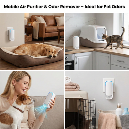 Portable Air Purifier & Odour Eliminator – Ideal for Pet Homes