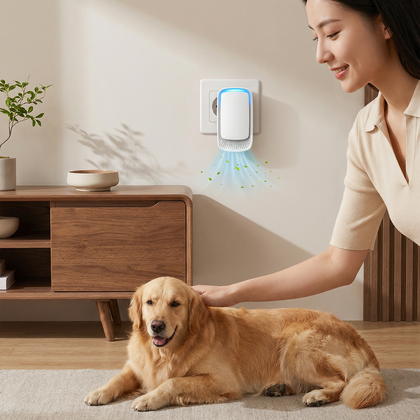 Portable Air Purifier & Odour Eliminator – Ideal for Pet Homes