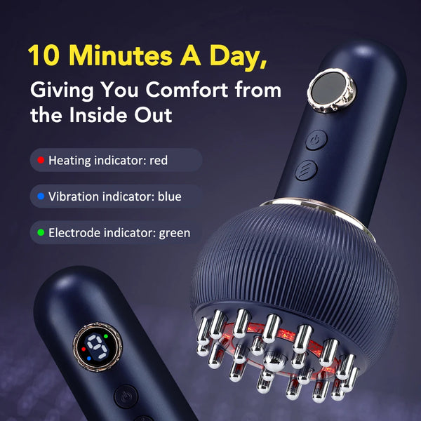 Wireless Heated Massage Brush