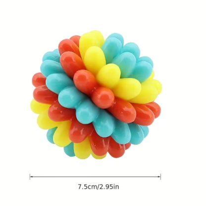 Colourful Bumpy Dog Chew Ball