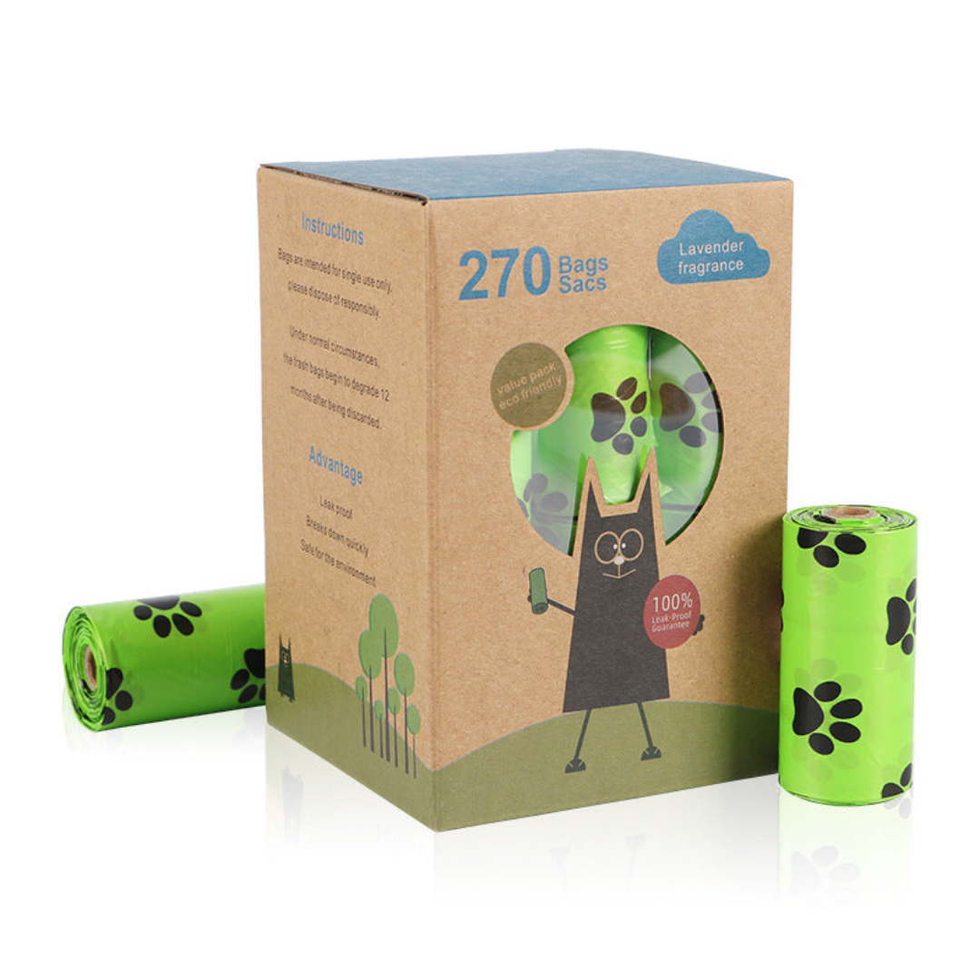 Eco-friendly Poop Bags with Convenient Dispenser