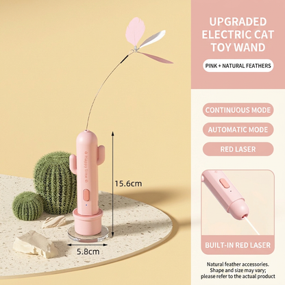 2in1 Automatic Butterfly & Laser Cat Toy