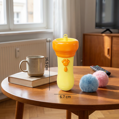 Interactive Pom-Pom Launcher Tod for Cats