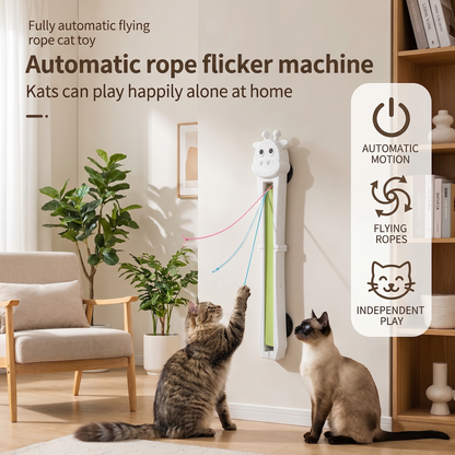 Automatic Cat Teaser Toy for Interactive & Independent Play