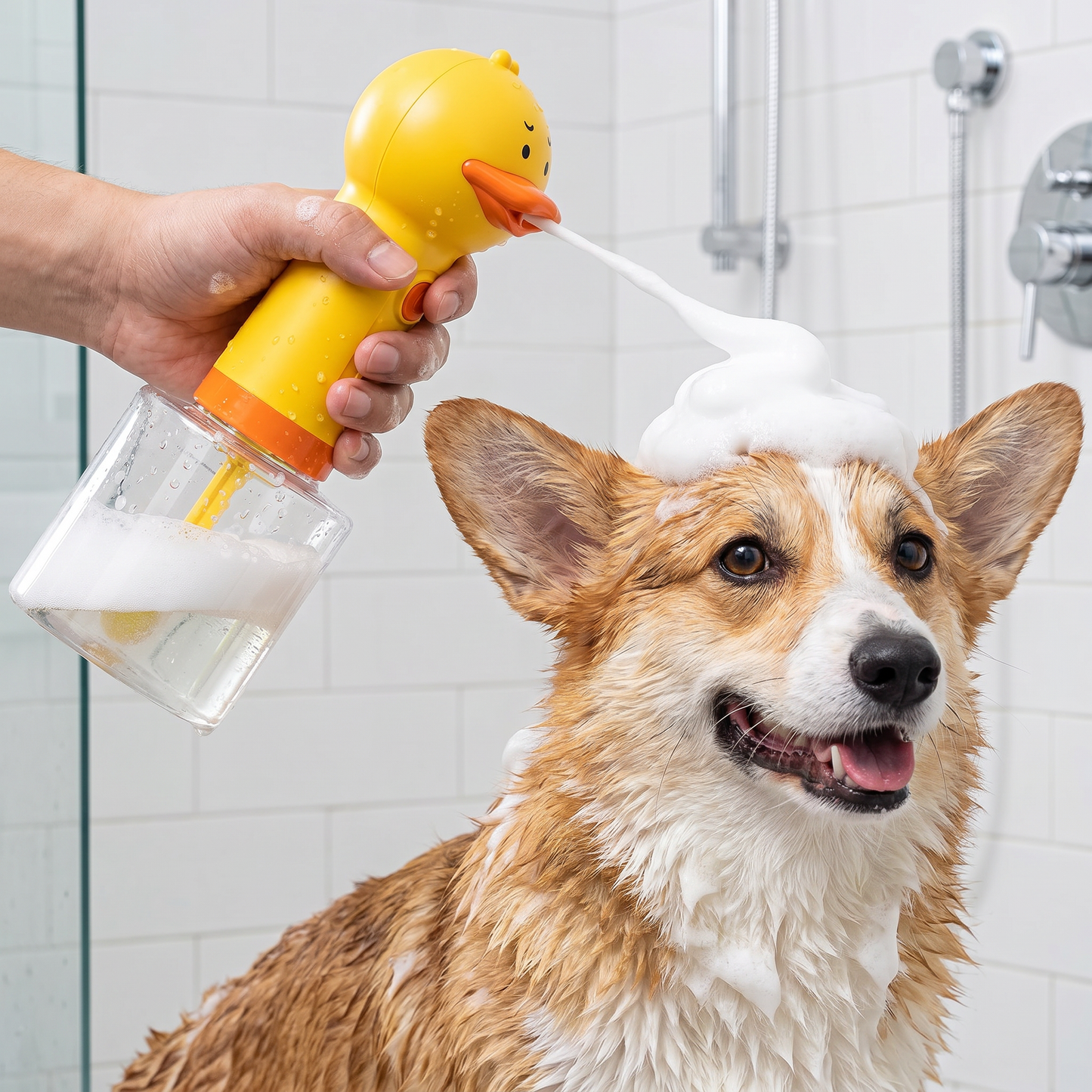 Automatic Duck Pet Foam Sprayer