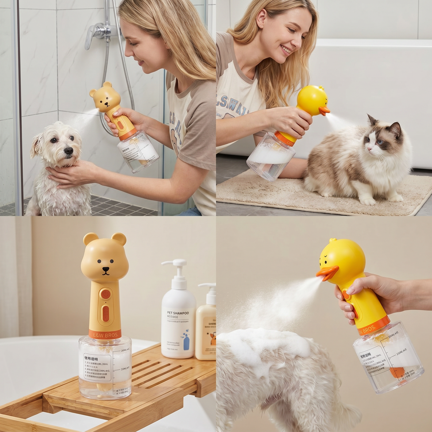 Automatic Duck Pet Foam Sprayer