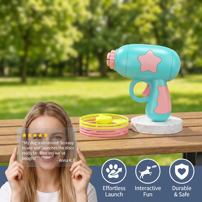 Pet Flying Disc Launcher