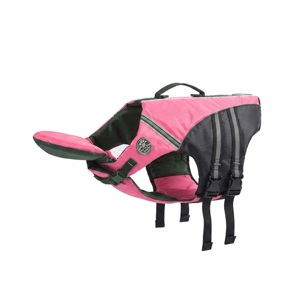 Dog Safety Swim Vest with Rescue Handle