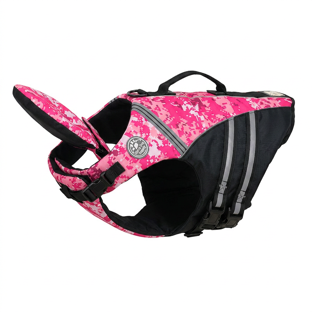 Dog Safety Swim Vest with Rescue Handle