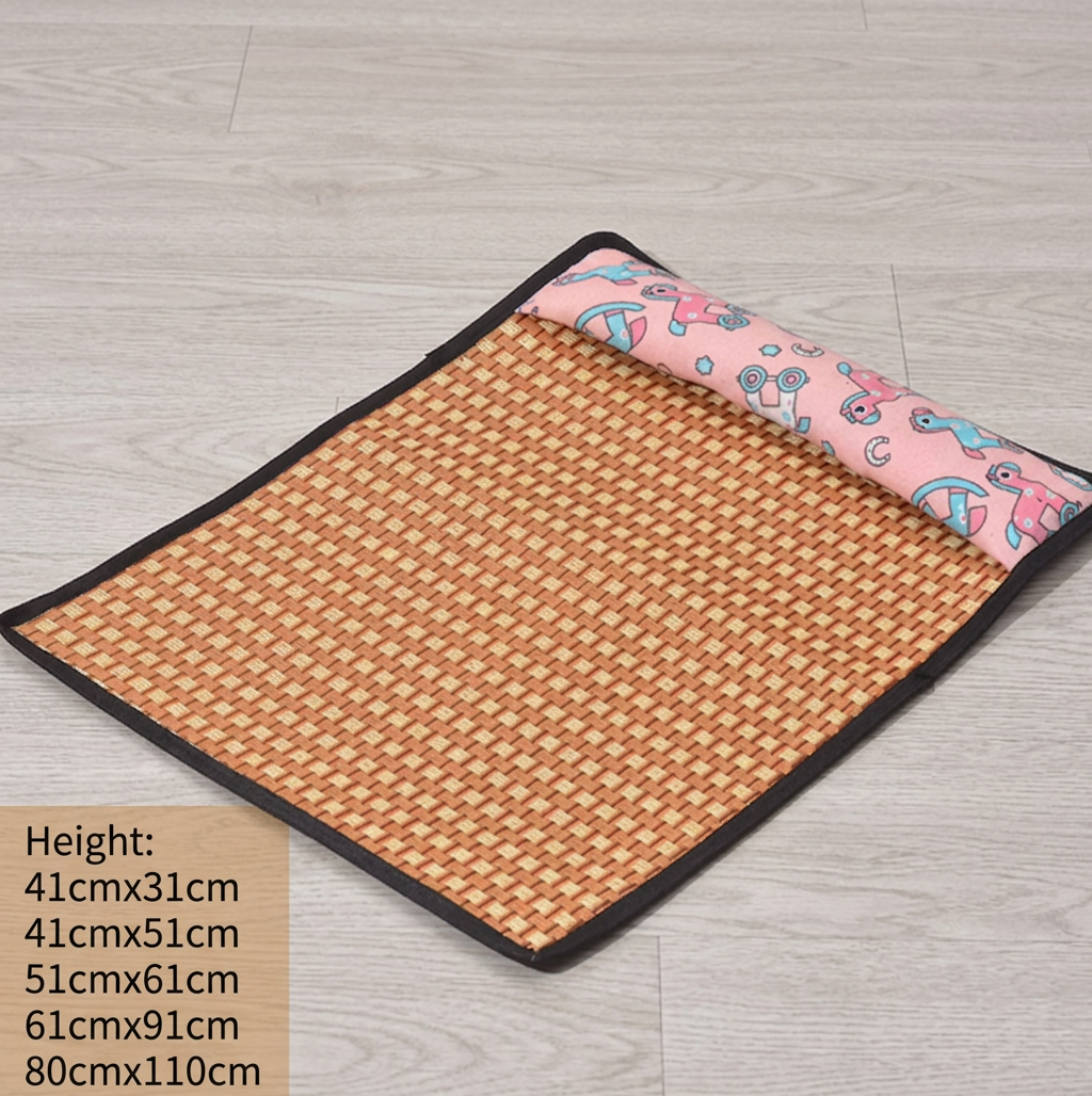 Breathable Rattan Dog Cooling Mat